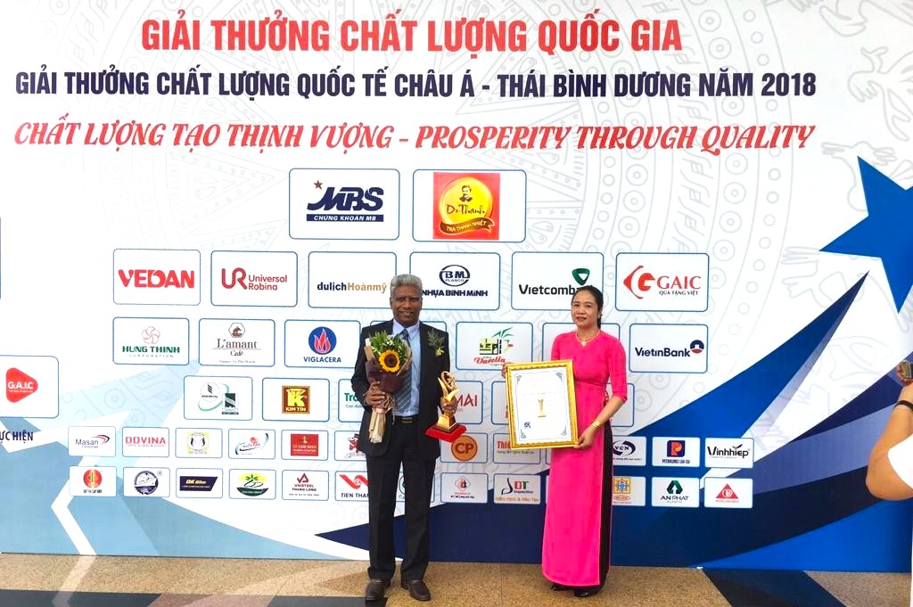 Gương Sáng Phú Yên: Công ty TNHH Công nghiệp KCP Việt Nam Nhận Giải Vàng Chất Lượng Quốc Gia